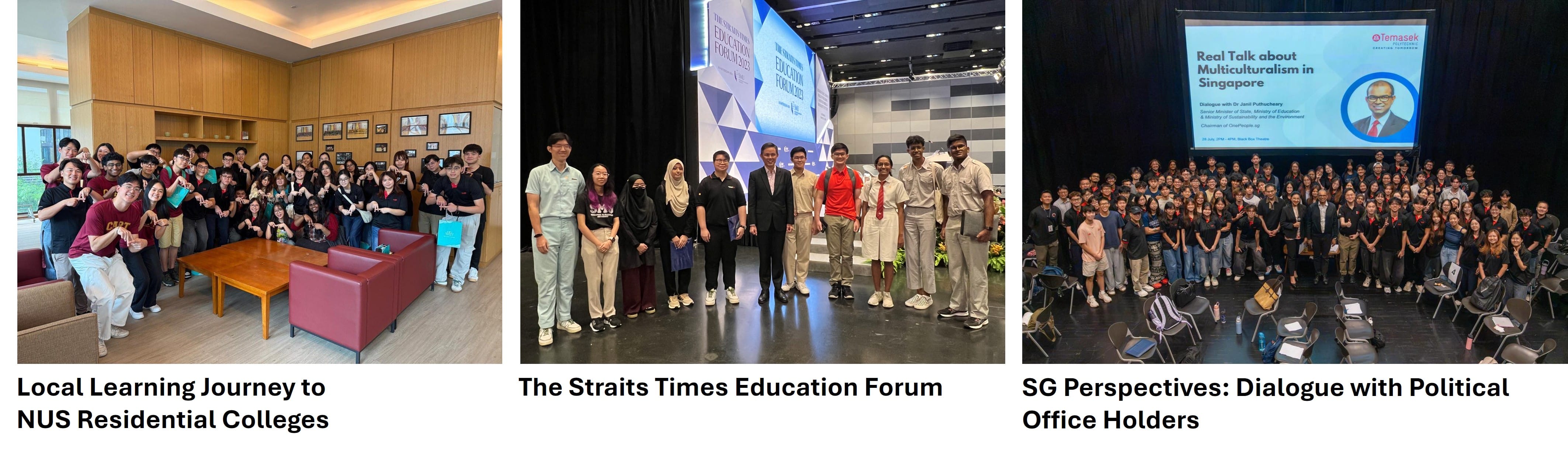 Examples of Temasek LEAD elective programmes